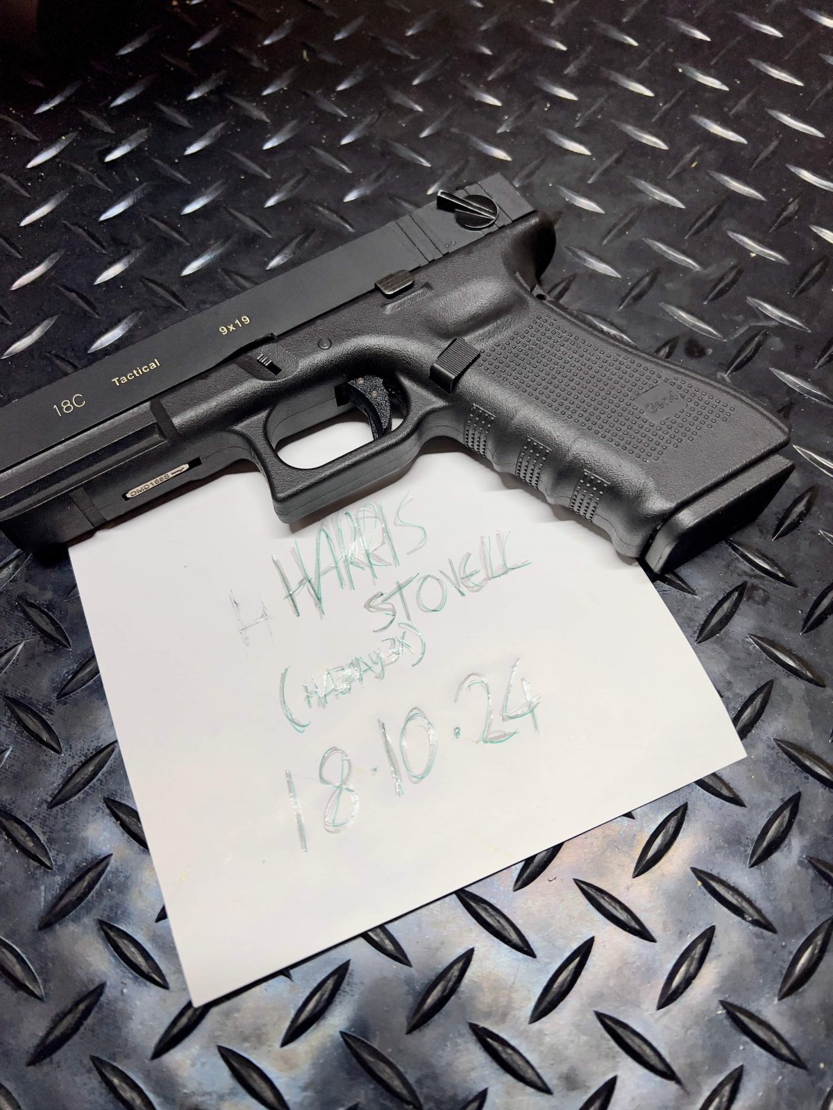 WE G18c Full Auto Glock Prefired