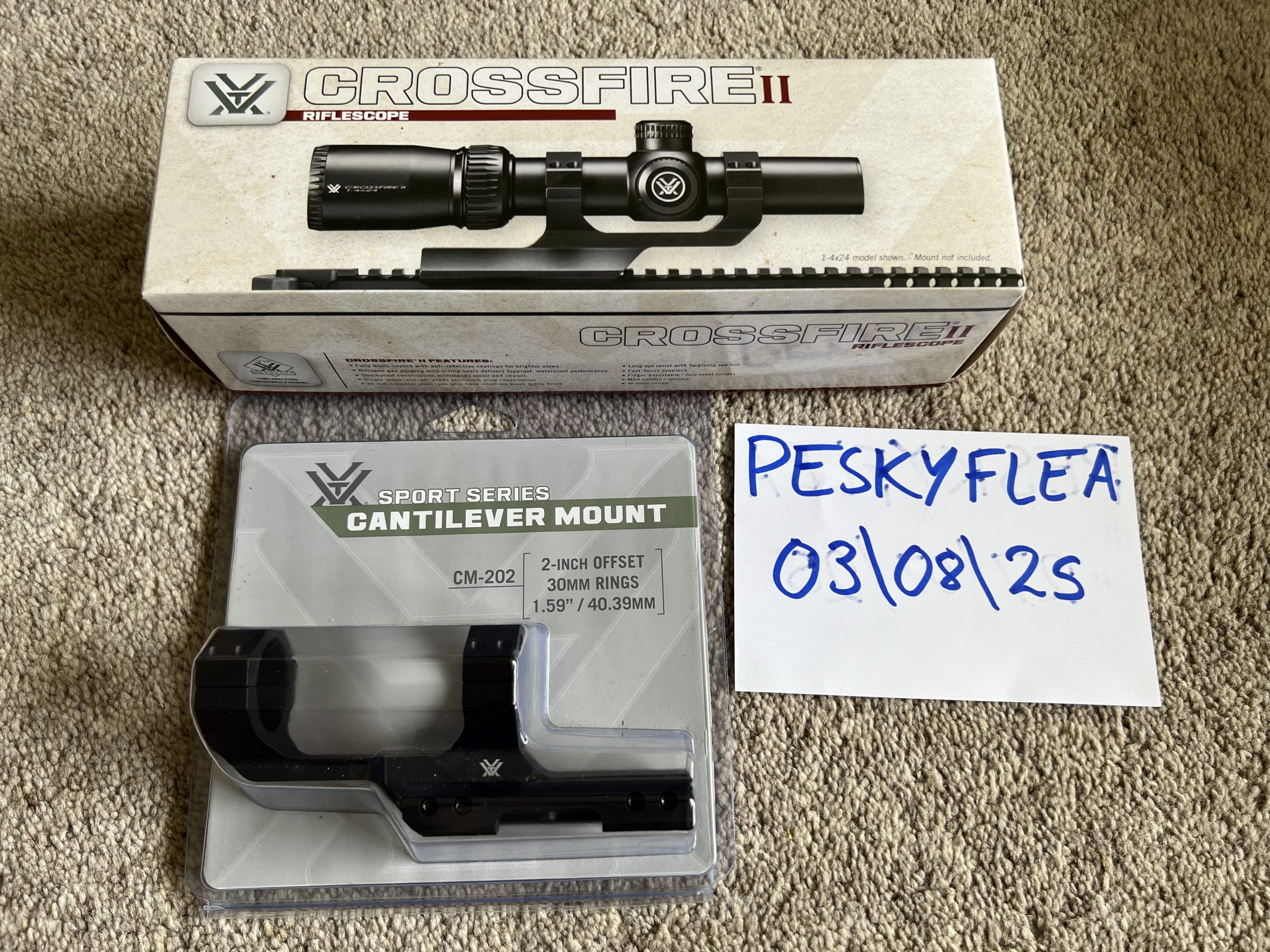 Crossfire II and Mount