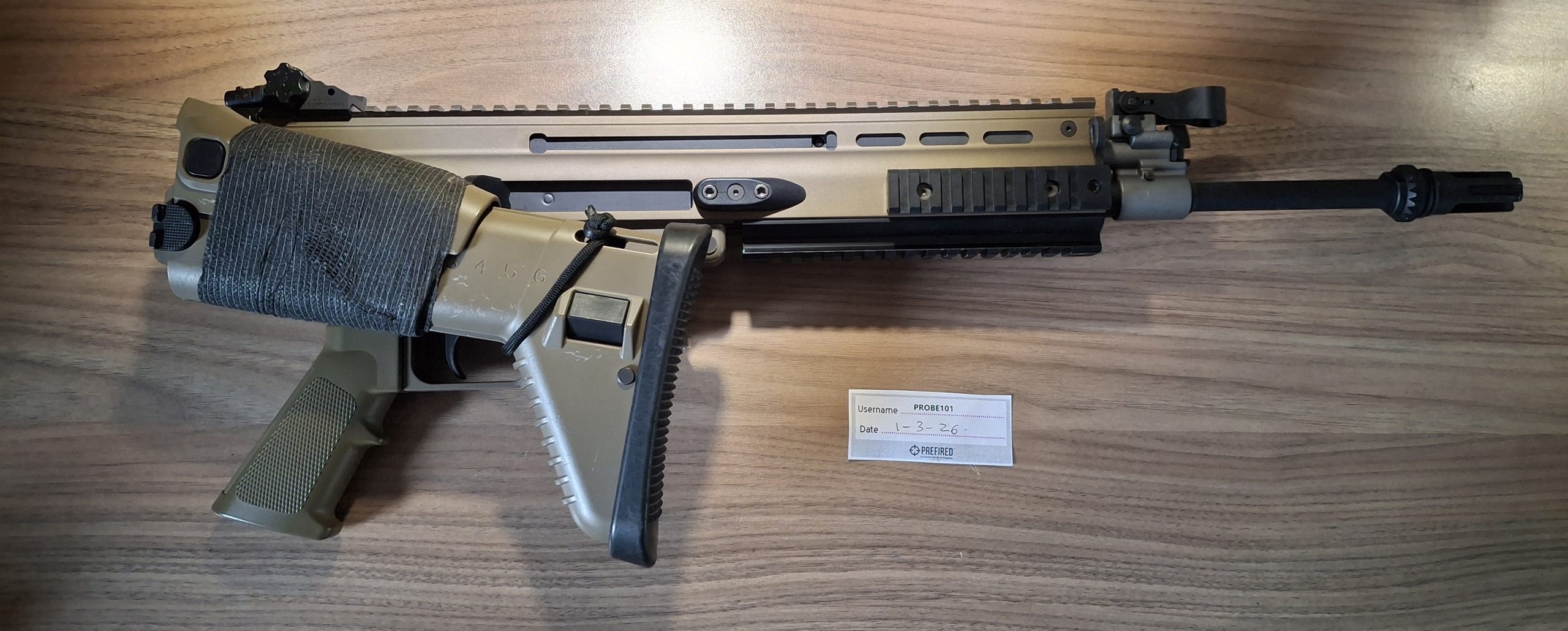 Tokyo Marui SCAR-L NGRS FDE + 6 Mags